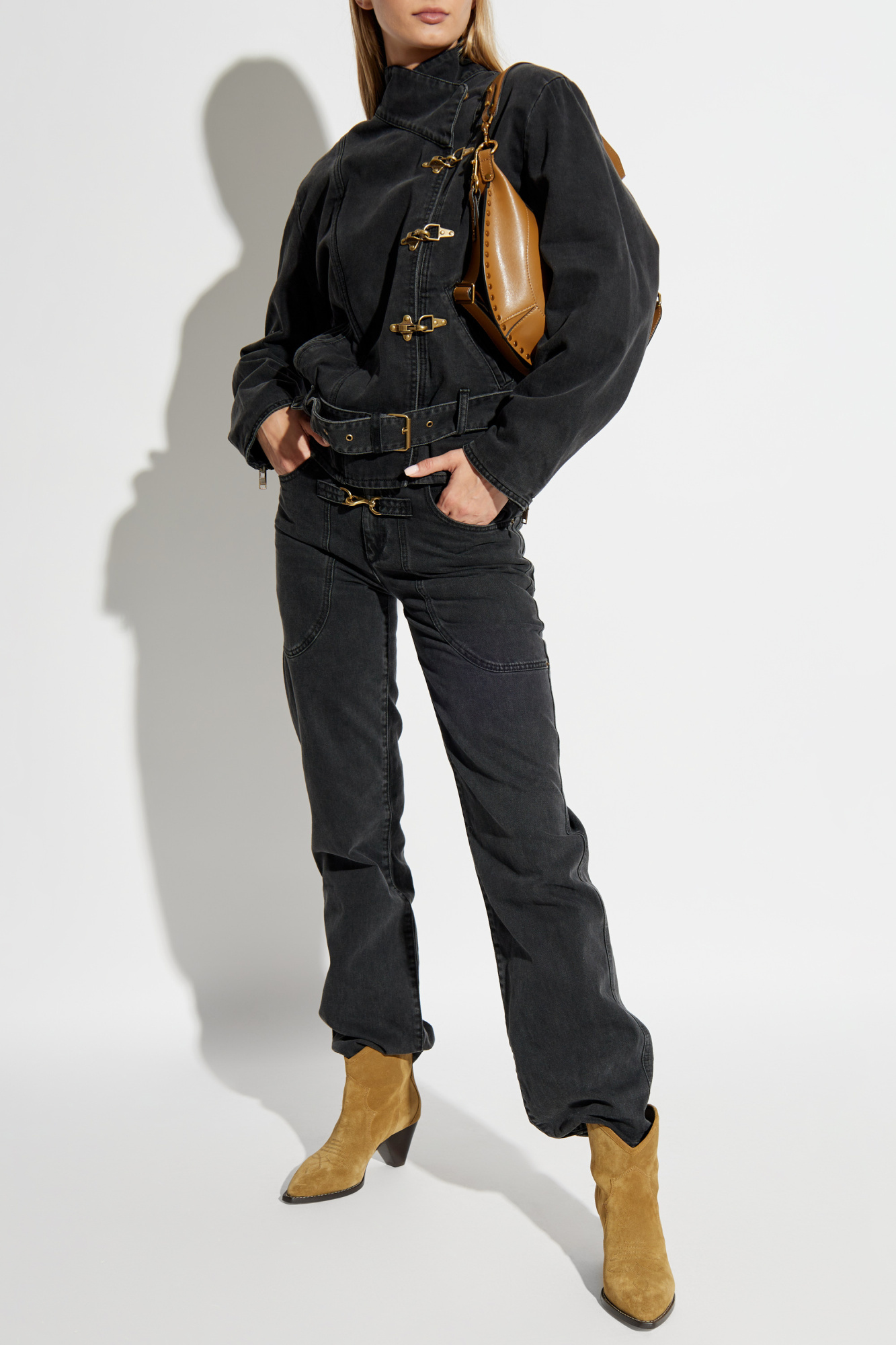 Black Jeans Brinley Isabel Marant - SchaferandweinerShops SX Black Jeans Brinley Isabel Marant - SchaferandweinerShops SX